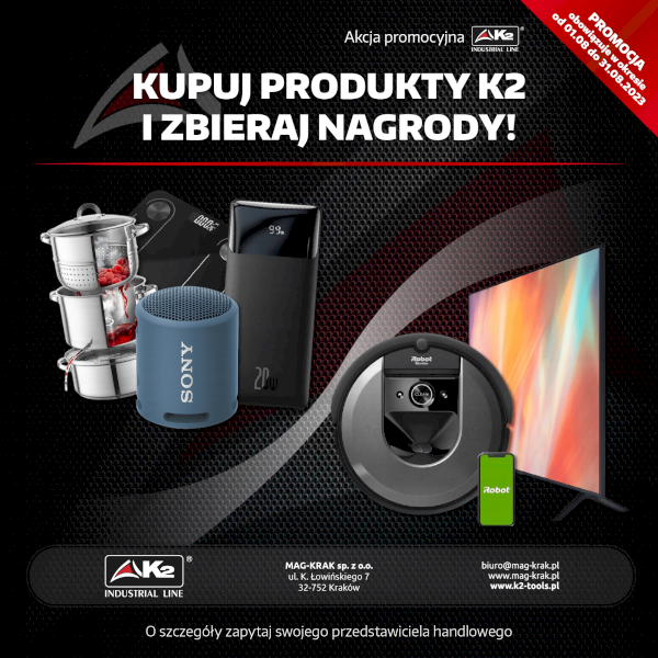 Kupuj produkty K2 i zbieraj nagrody!